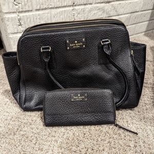 Kate Spade bag and wallet